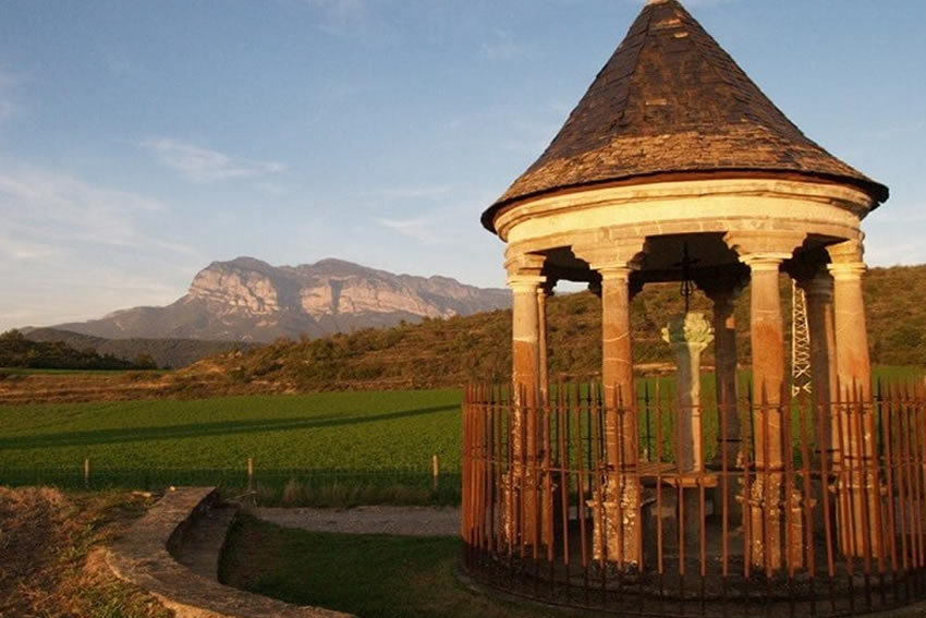 Viajar por España - Aínsa en autocaravana